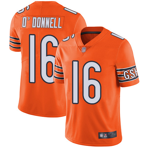 Chicago Bears Limited Orange Men Pat O Donnell Alternate Jersey NFL Football 16 Vapor Untouchable